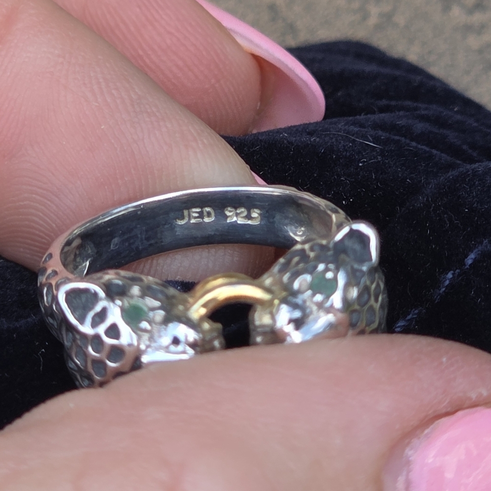 Joseph E. Demarco 925 Panther Ring - Picture 7 of 9